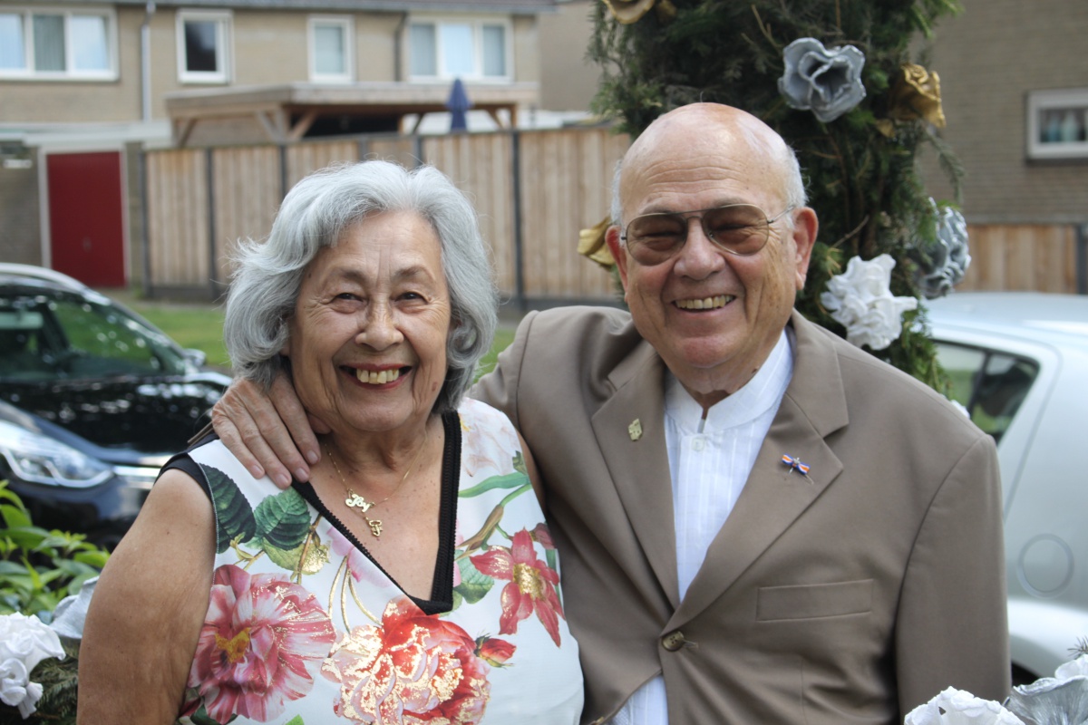 Joy en Carla Laarhoven 60 jaar getrouwd
