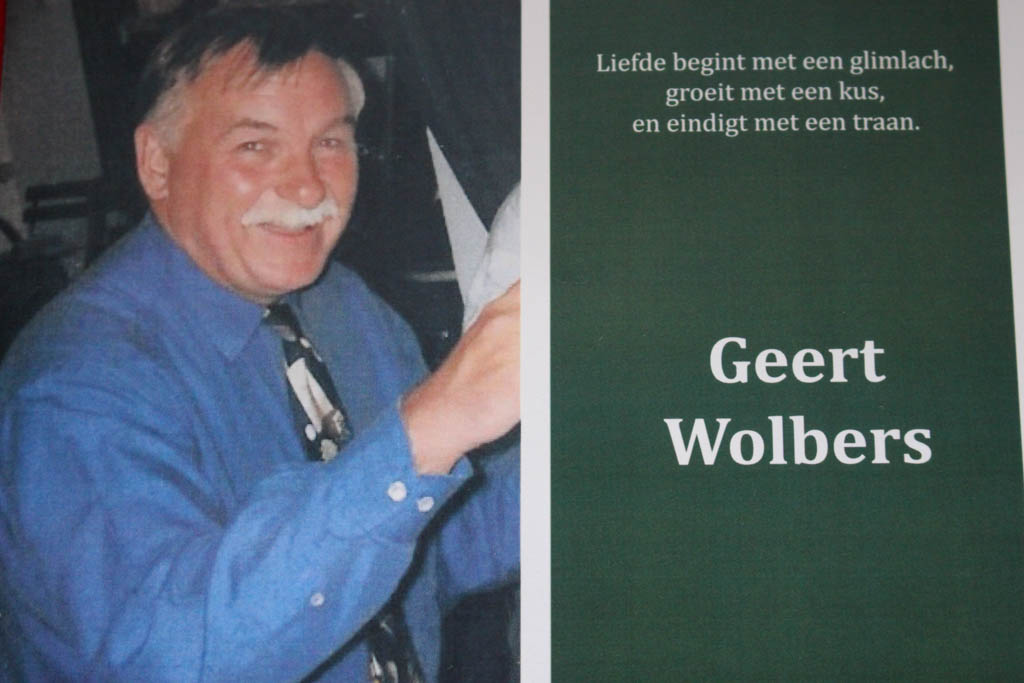 Palingboer Geert Wolbers overleden